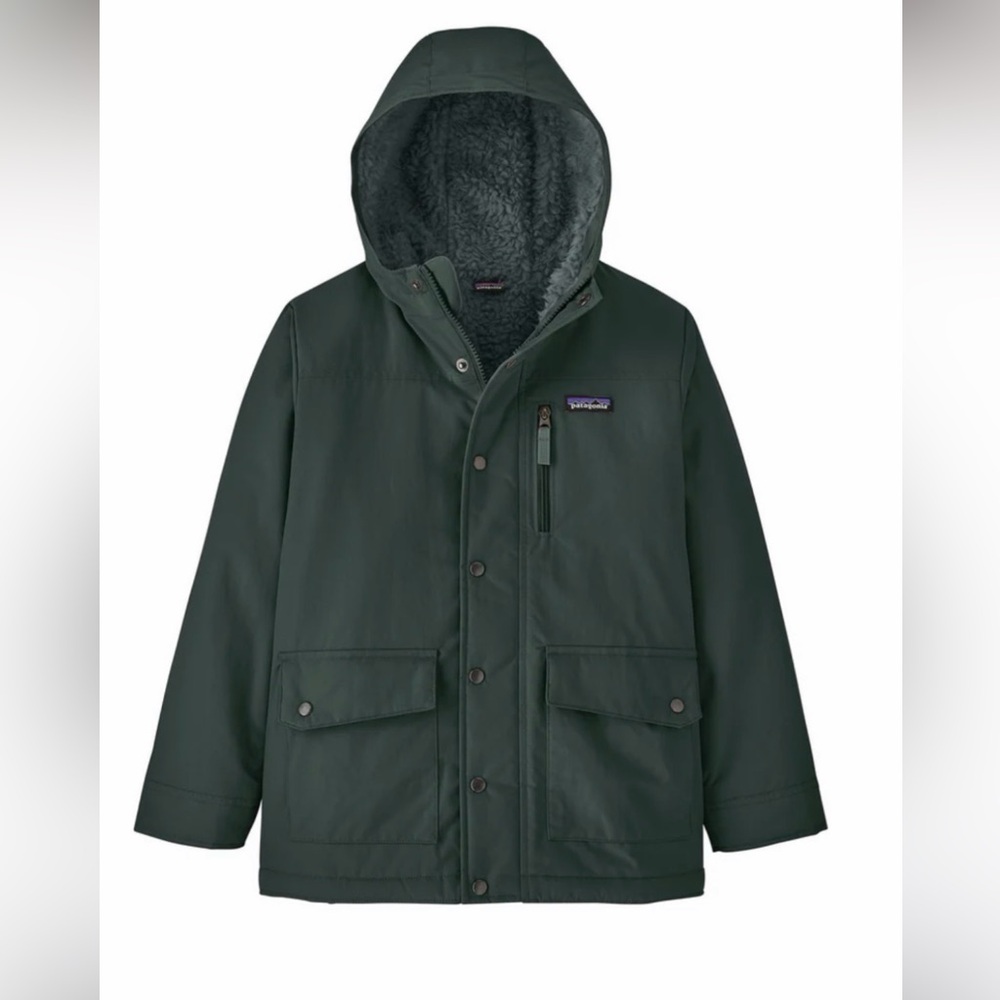 Patagonia Boys Infurno Fleece Lined Coat - Size M